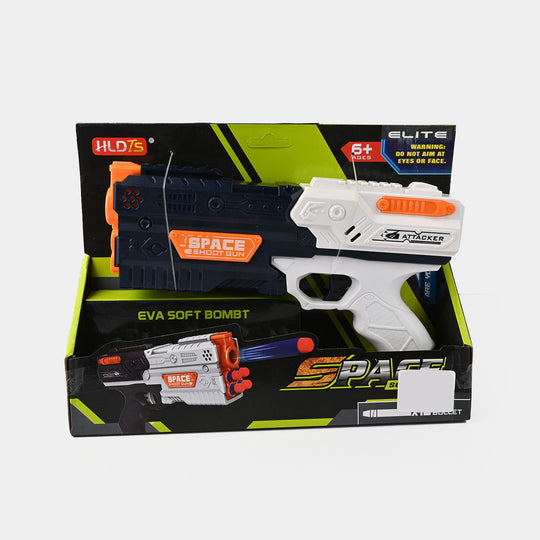 Space Shoot Gun – EVA Soft Bullet Blaster Toy