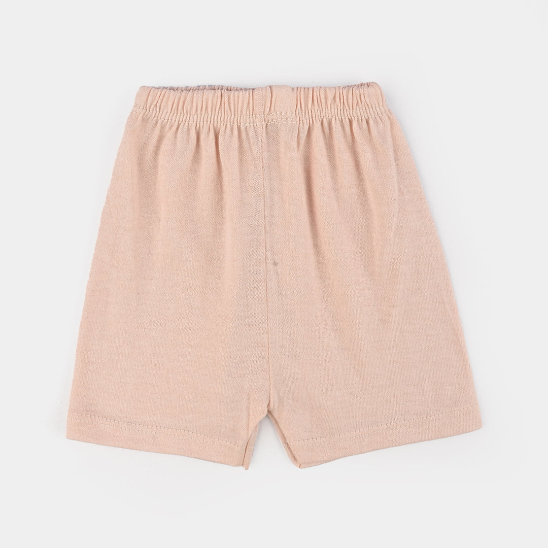 Pack Of 3 Infant Unisex Cotton Jersey Short