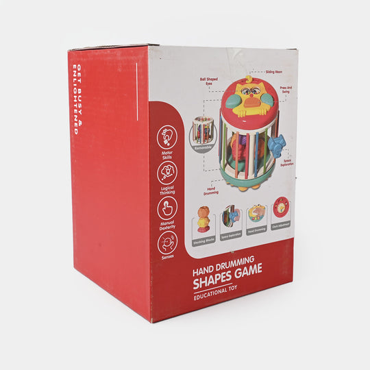 Hand Drumming Shapes Game  Educational Toy for Toddlers