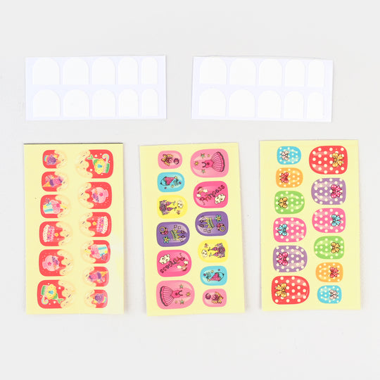 Nail Art Fashion Kit Play Set For Girls