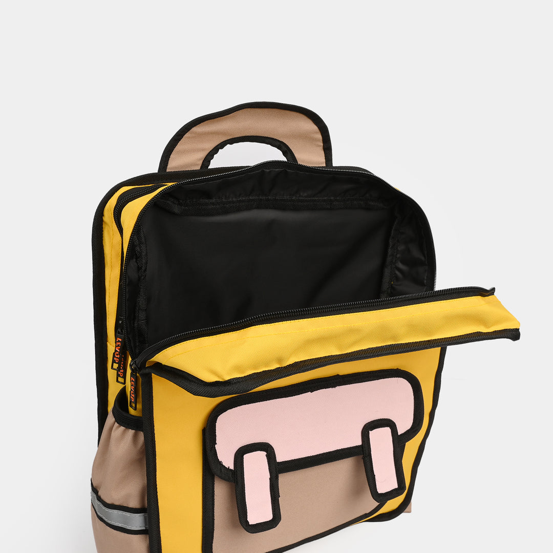 Levup 2D School Backpack