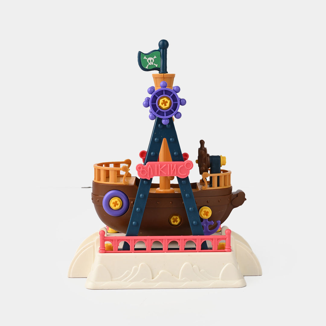 DIY Assembly Pirate Ship Swing