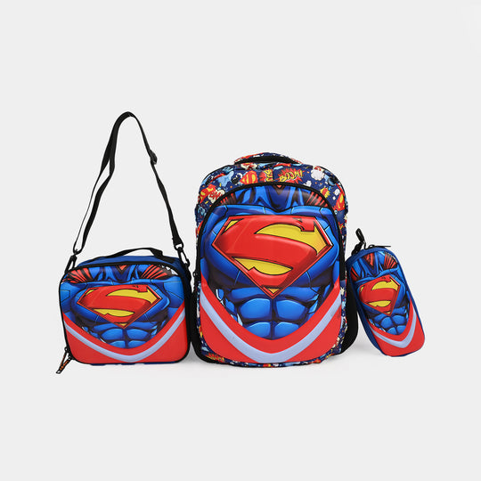 Levup 3D Complete School Bag Combo Set
