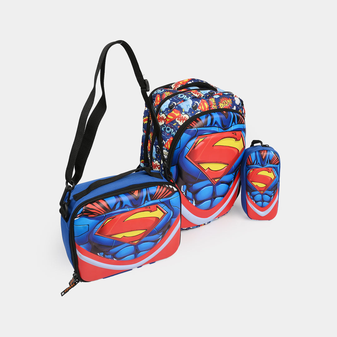 Levup 3D Complete School Bag Combo Set