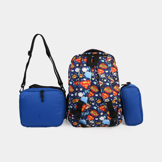 Levup 3D Complete School Bag Combo Set