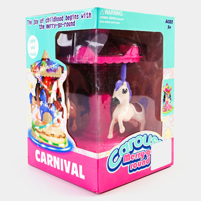 Carousel With Light & music For Kids