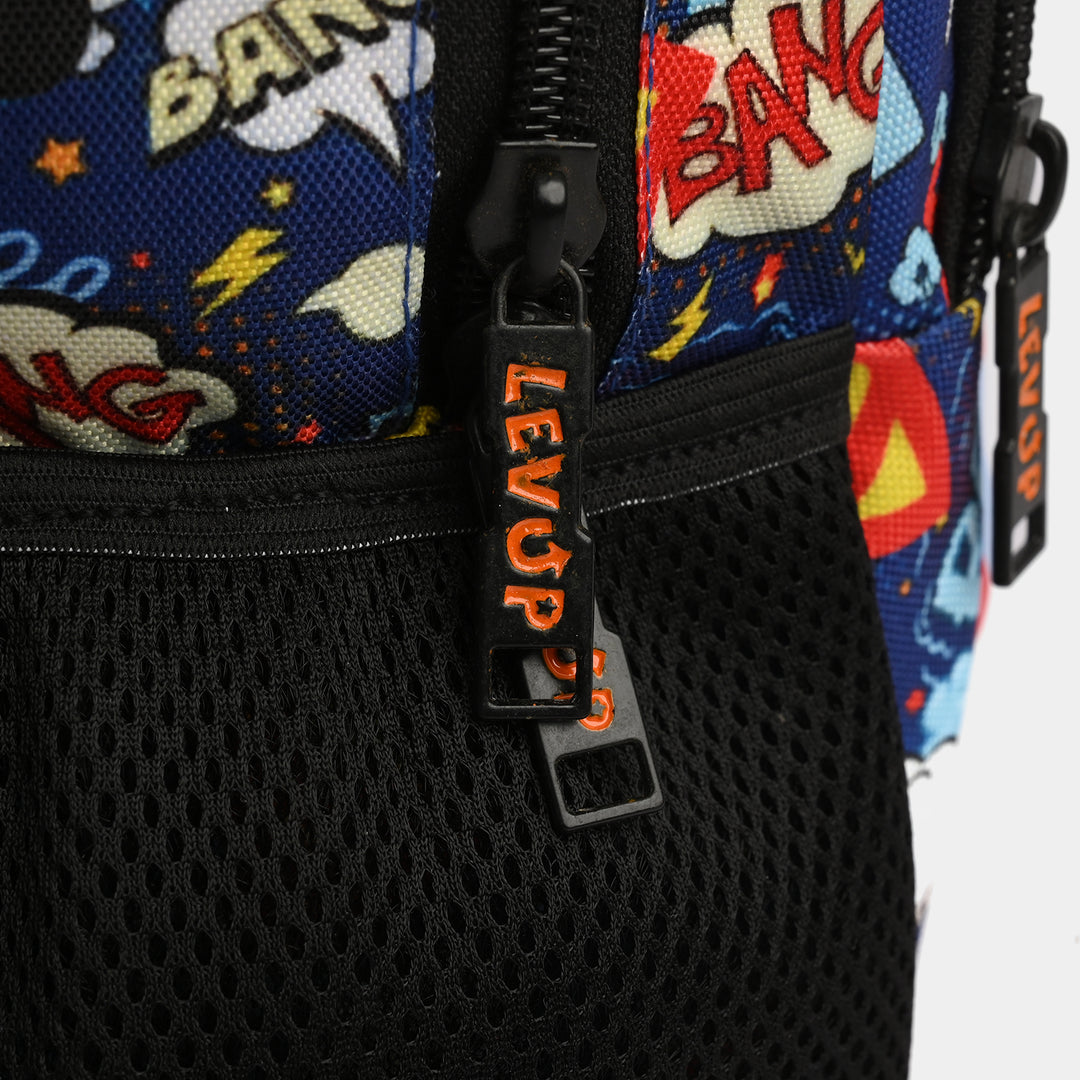 Levup 3D Complete School Bag Combo Set