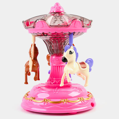 Carousel With Light & music For Kids