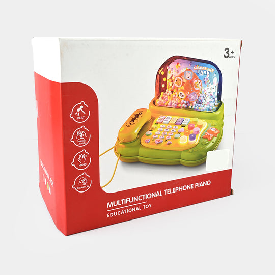 Multifunctional Telephone Piano – Educational Musical Toy