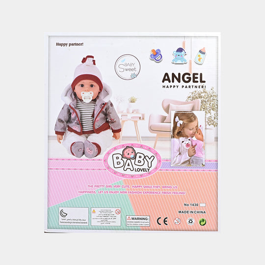 Moveable Eyes Baby Doll Playset with Accessories