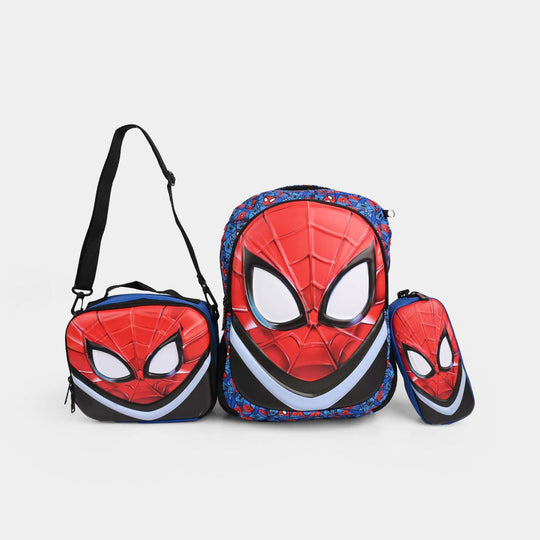 Levup 3D Complete School Bag Combo Set