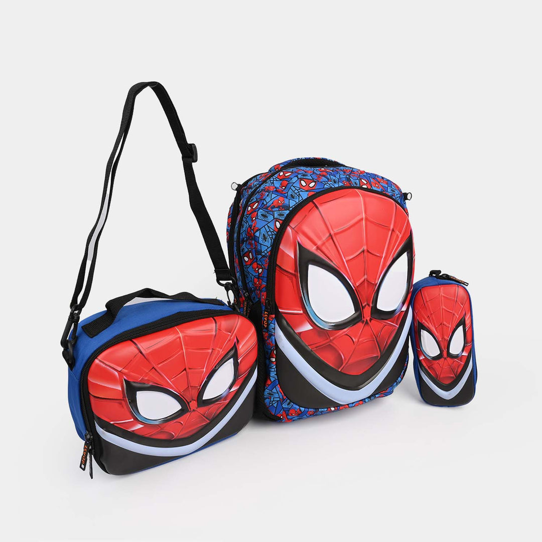 Levup 3D Complete School Bag Combo Set