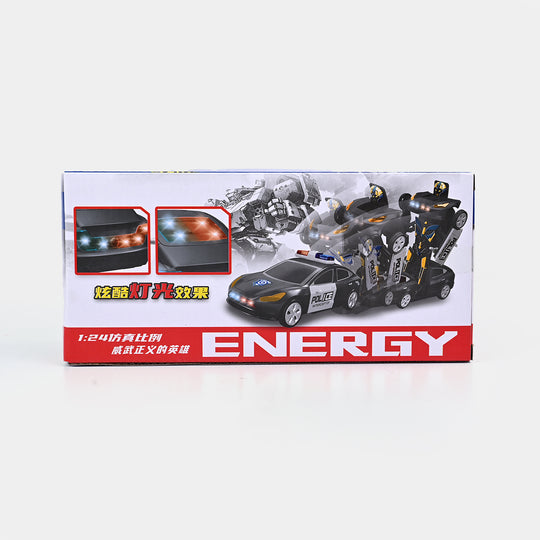 Police Car With Light & Music