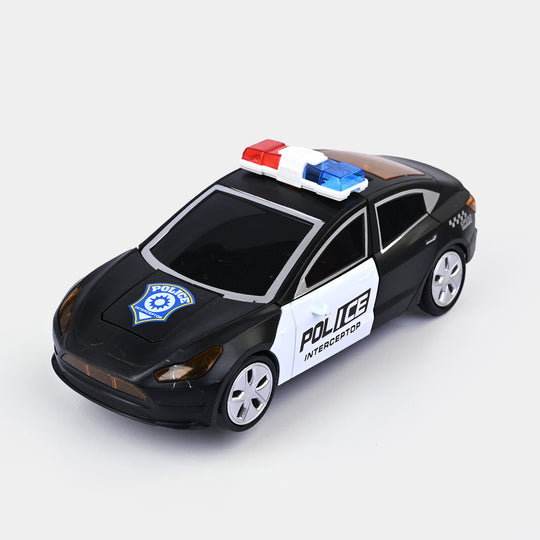Police Car With Light & Music