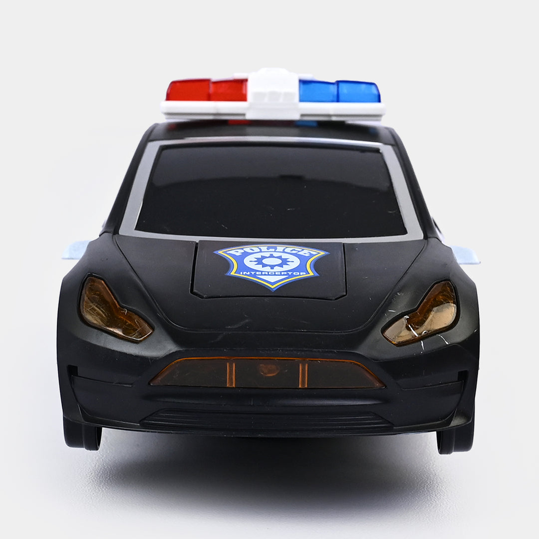 Police Car With Light & Music