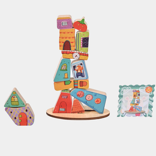 Educational Color Ful House Blocks Set