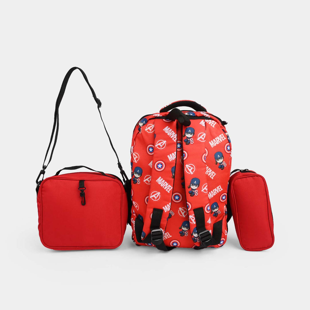 Levup 3D Complete School Bag Combo Set