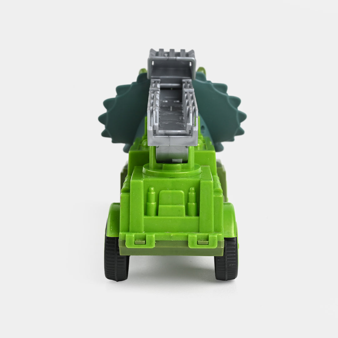 Electric Dino Light & Music Construction Truck