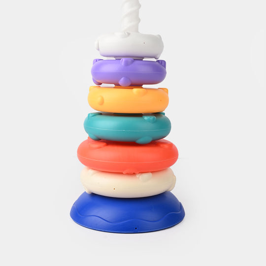 Stacked Rings Fun Puzzle Toy
