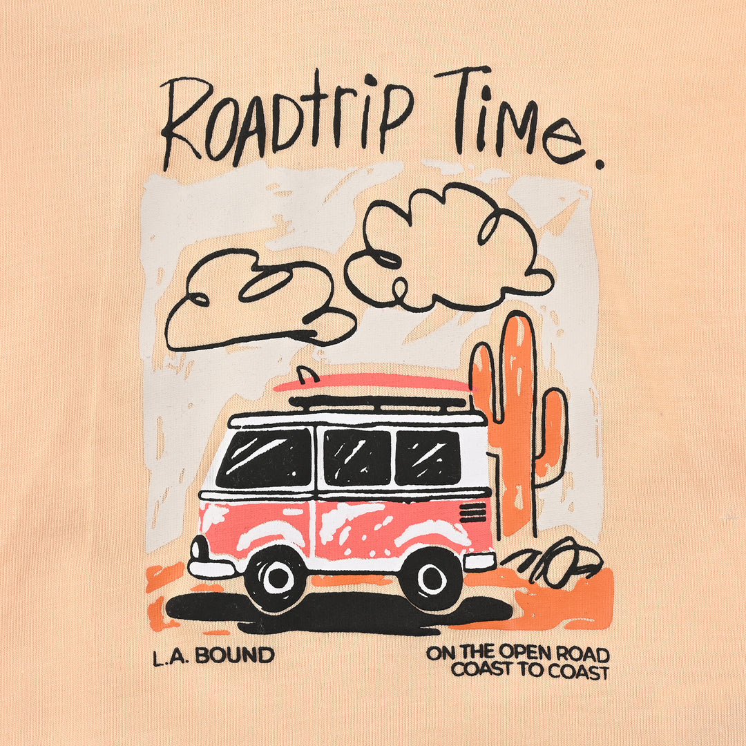 Infant Boys Cotton Jersey T-Shirt Road Trip Time