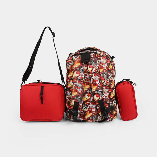 Levup 3D Complete School Bag Combo Set