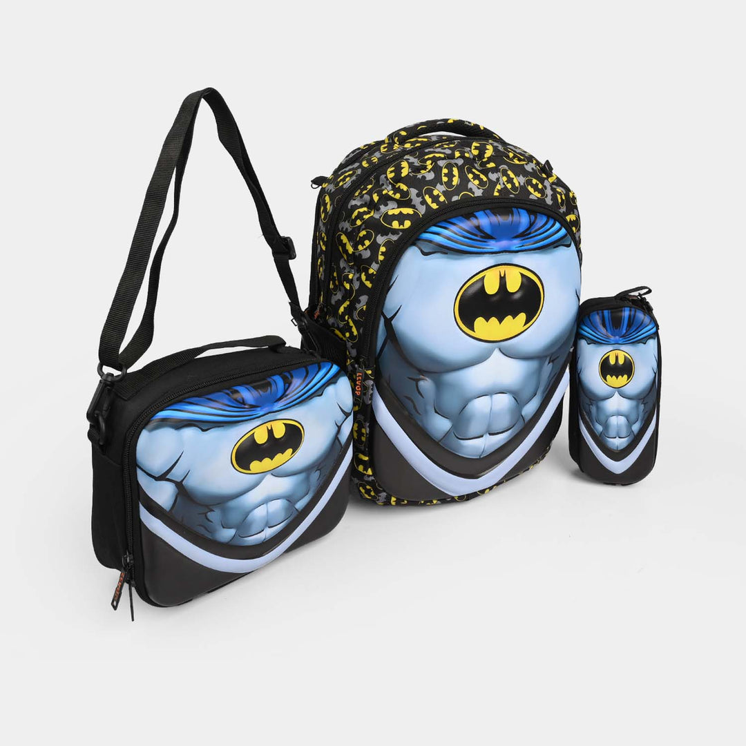 Levup 3D Complete School Bag Combo Set