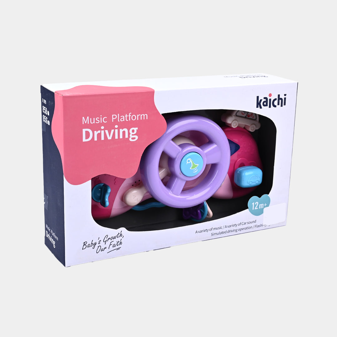 Steering Wheel With Light & Music