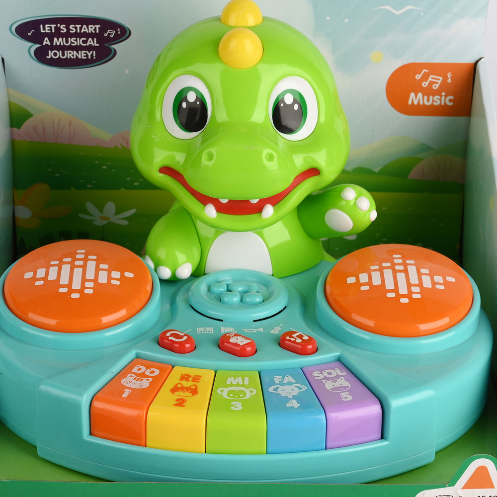 Dinosaur Drum Piano with Light & Music