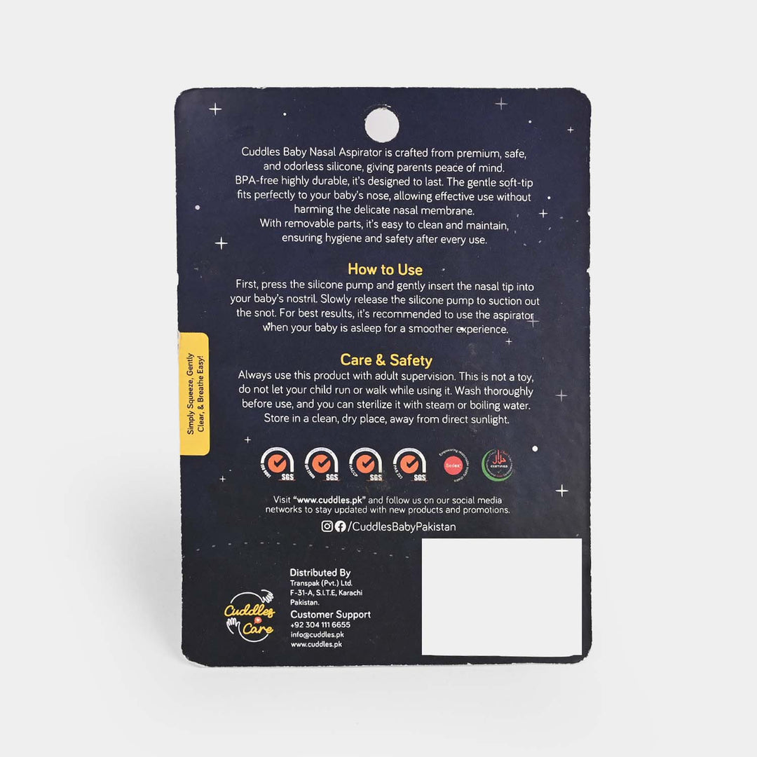 Cuddles Baby Ease Essentials | Nasal Aspirator 0M+