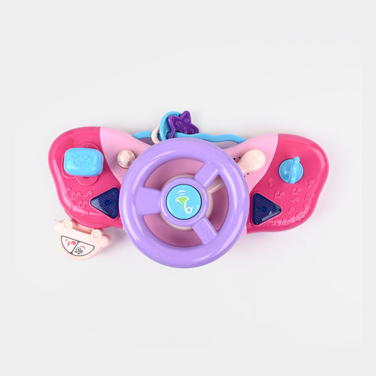 Steering Wheel With Light & Music
