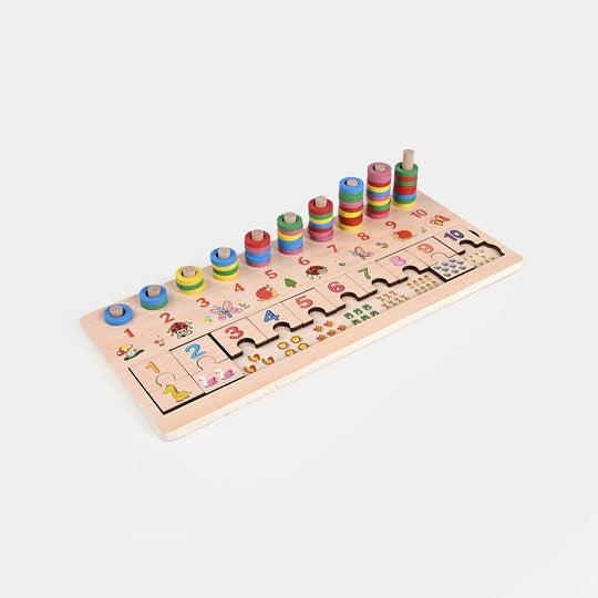 Educational 3 in 1 Activity Matchboard for Kids