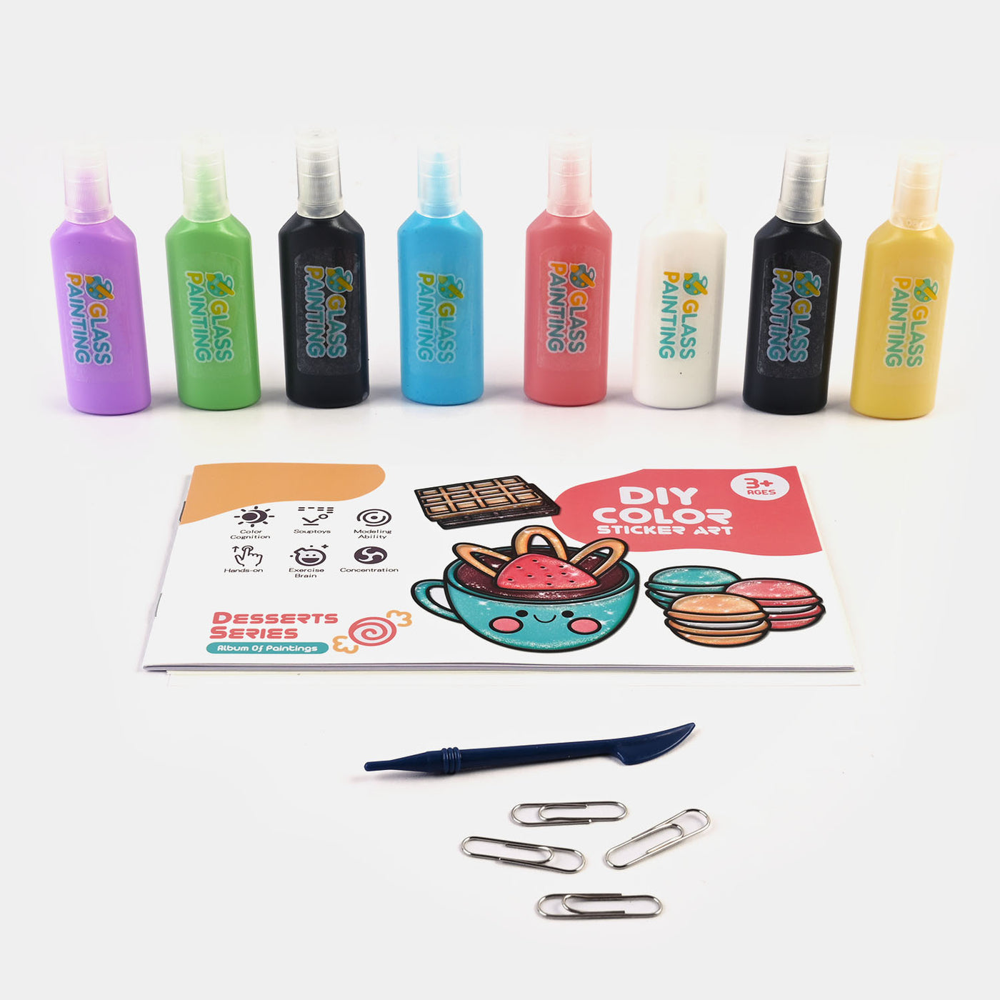 Color Sticker Art Play Set For Kids