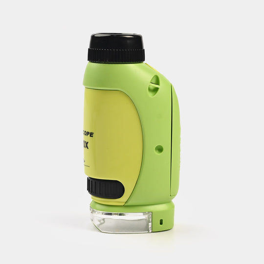 Mini Microscope Portable Kids Microscope with Led Light 250X Zoom