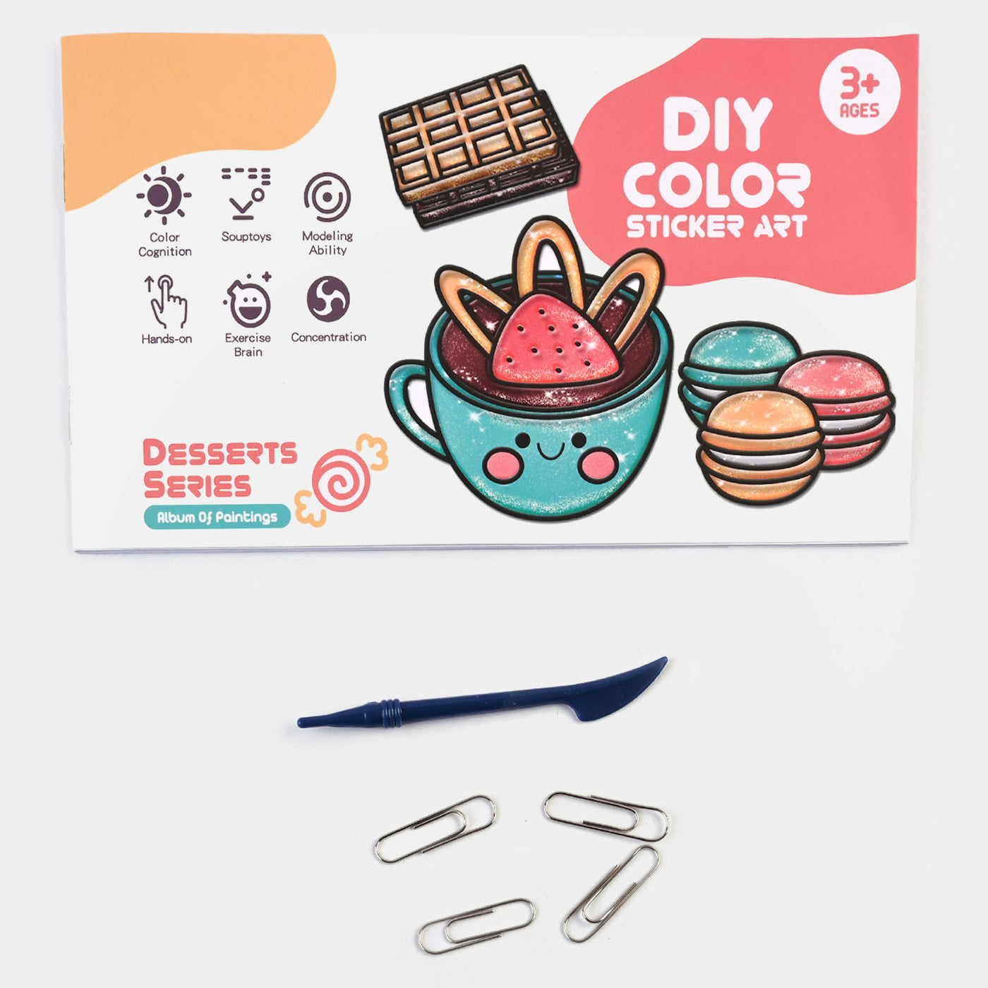 Color Sticker Art Play Set For Kids