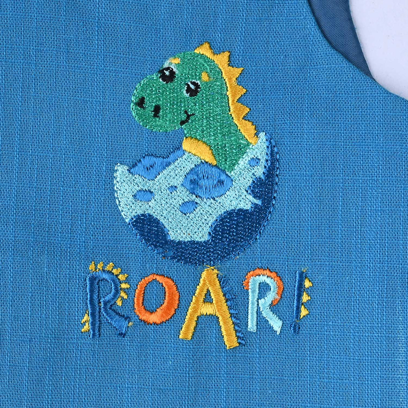 Infant Boys Cotton Slub 3-Piece Suit (Roar)-Turkish