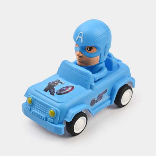 Friction Mini Vehicle Toy For Kids