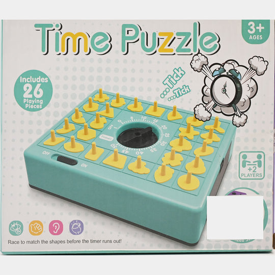 Wind-Up Countdown Puzzle Challenge – Fast-Paced Timed Strategy Board Game
