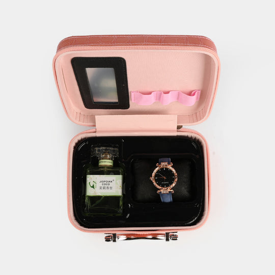 Girls Fashion Accessory Perfume & Watch Set