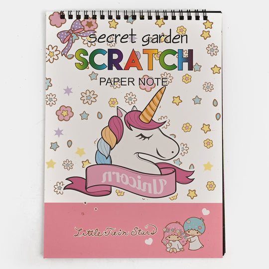 SCRATCH NOTE BOOK FOR KIDS