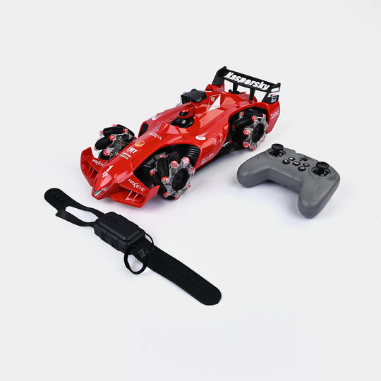 Spray Remote Control Formula Car for Kids
