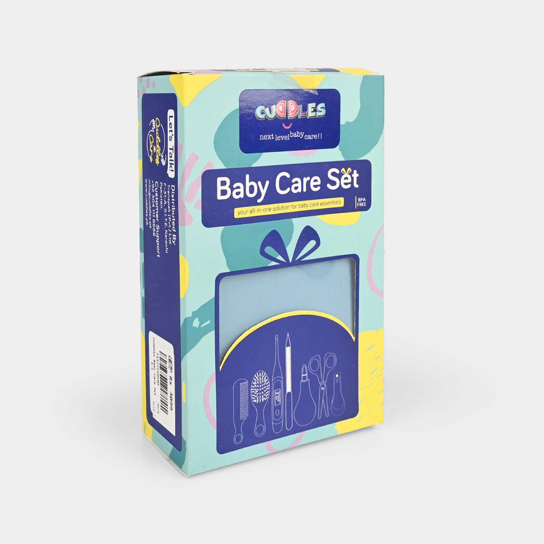 Cuddles Baby Care Set - Blue