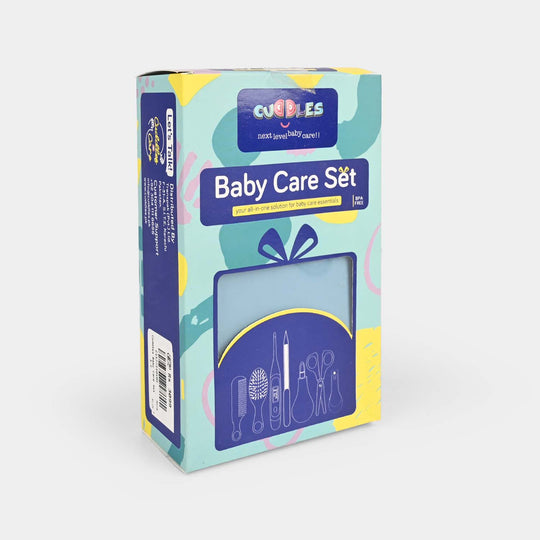 Cuddles Baby Care Set - Blue