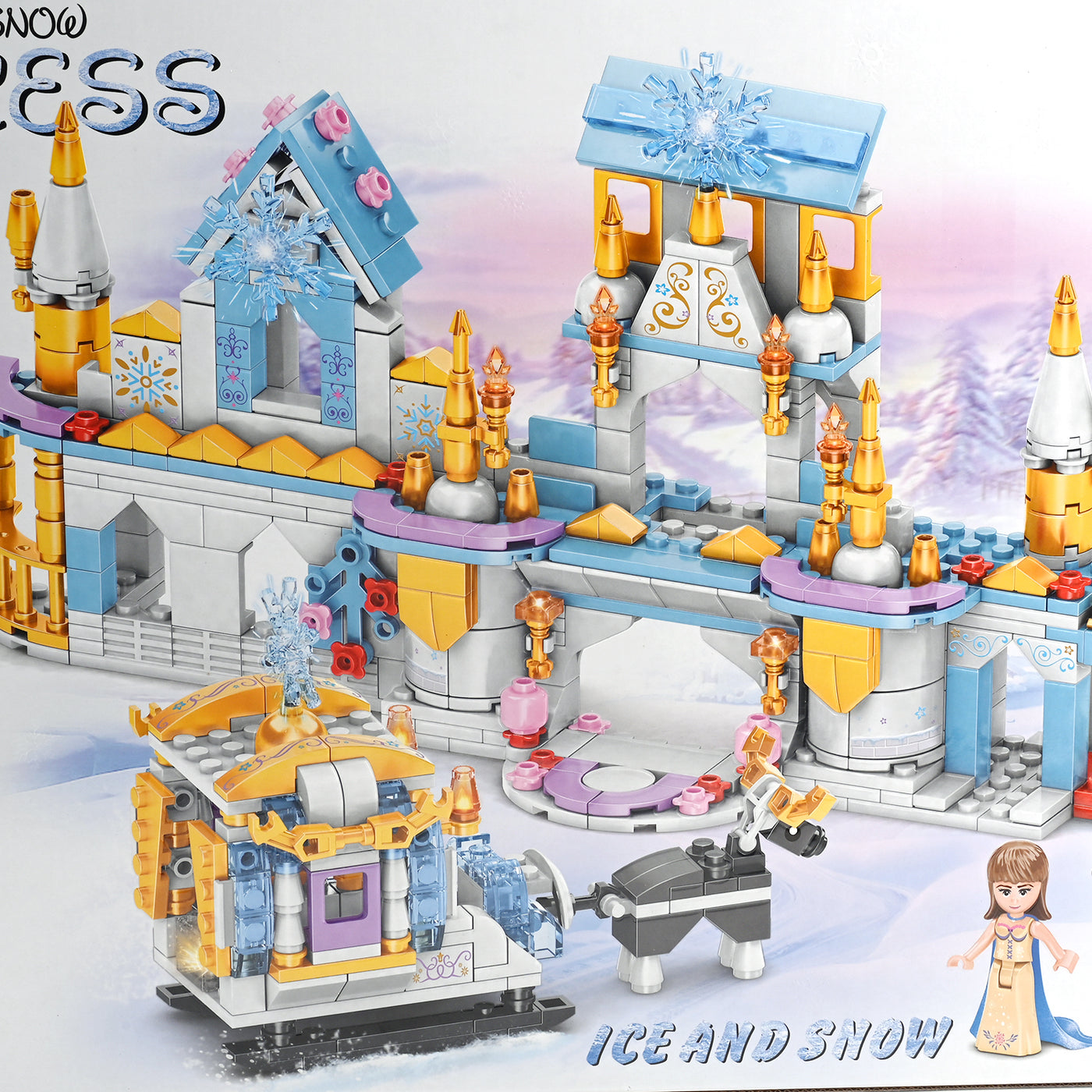 Ice & Snow Building Block 632+Pcs