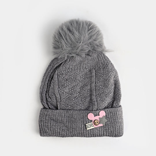 Baby Winter Woolen Cap/Hat - 12M+