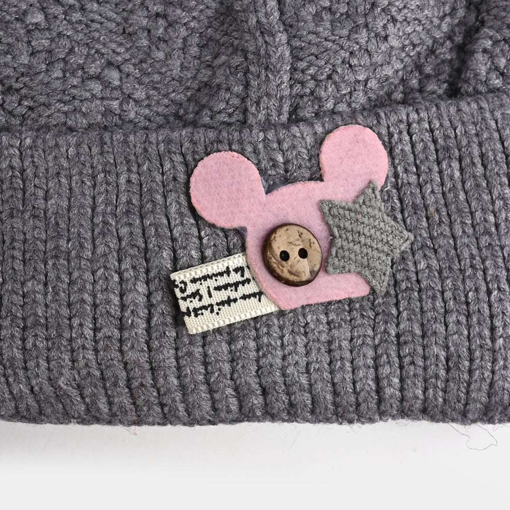 Baby Winter Woolen Cap/Hat - 12M+