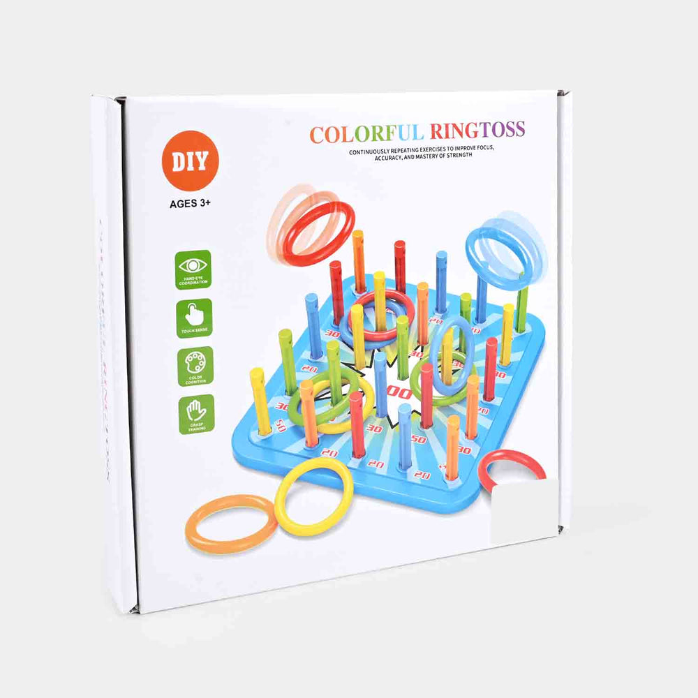 Colorful Ringtoss Game For Kids