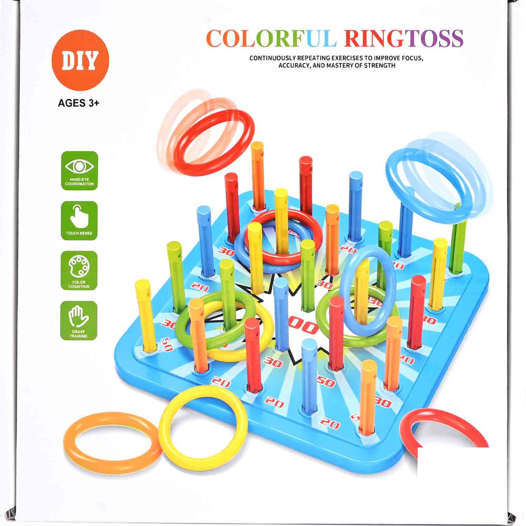 Colorful Ringtoss Game For Kids
