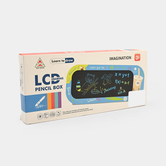 LCD Drawing Pen Case – 2-in-1 Stationery Storage & Digital Writing Fun