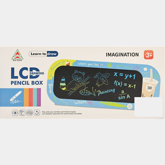 LCD Drawing Pen Case – 2-in-1 Stationery Storage & Digital Writing Fun