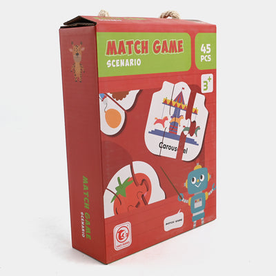 MATCH GAME PUZZLE 45PCS FOR KIDS